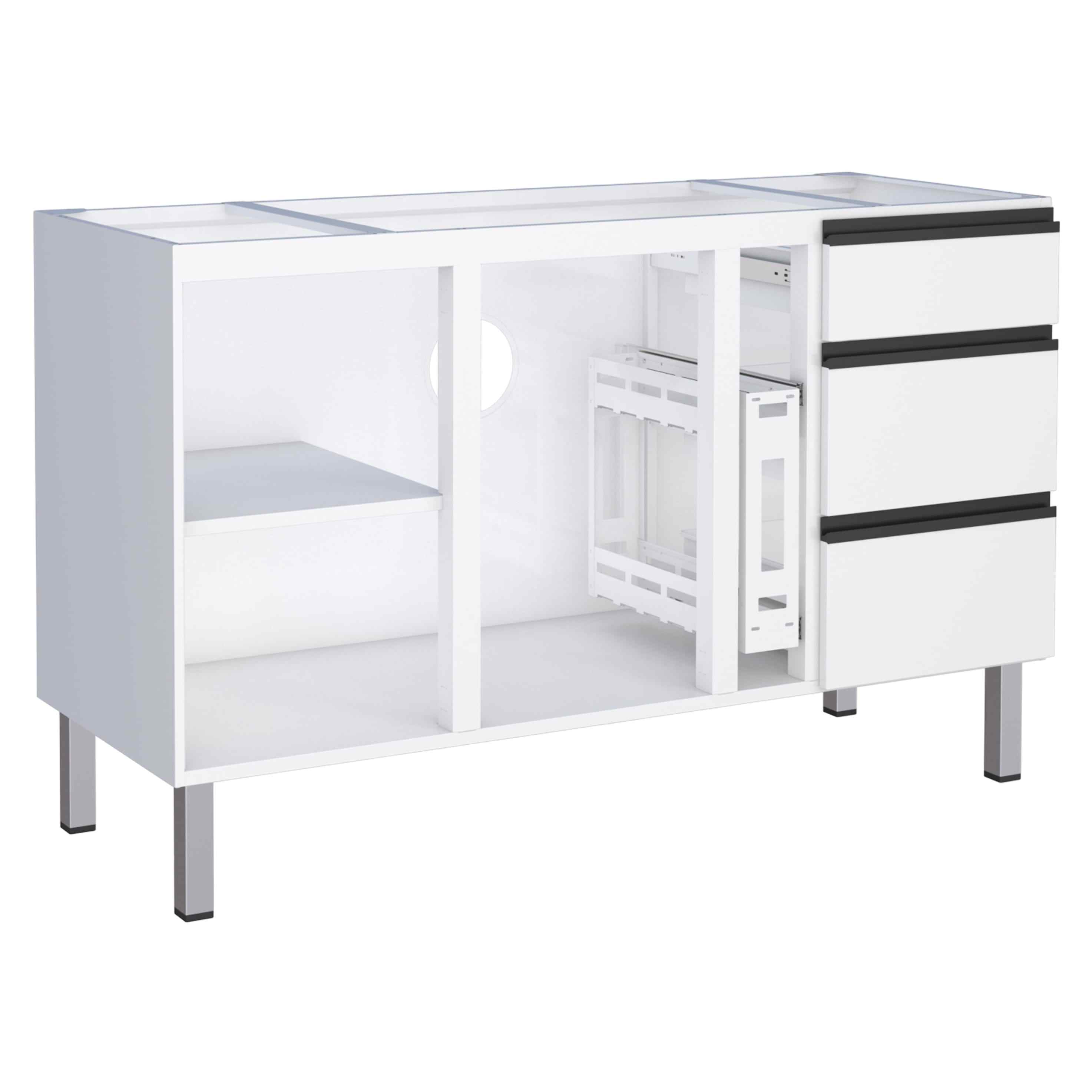 COZIMAX - GABINETE A�O GAIA 1,50MT BRANCO